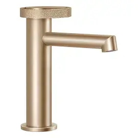 Змішувач для раковини Anello Gessi 63302-726 Warm Bronze Br. PVD — вид на білому тлі