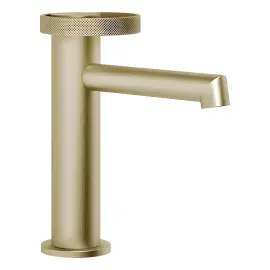 Змішувач для раковини Anello Gessi 63302-727 Brass Brushed PVD — вид спереду