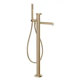 Змішувач для ванни Anello Gessi 63328-726 Warm Bronze Br. PVD — вид спереду