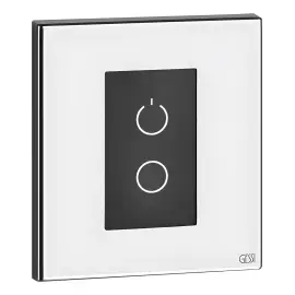 Додатковий комплект сенсорного керування Gessi 01720-238 Mirror Steel — бічний ракурс
