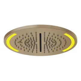 SHOWERHEAD Colour Gessi 57878-726 Warm Bronze Br. PVD — вид спереду