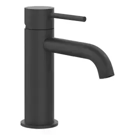 Змішувач для раковини Gessi316 Gessi 54002-299 Matte Black — вид на білому тлі