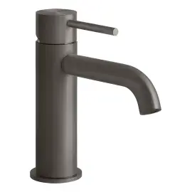 Змішувач для раковини Gessi316 Gessi 54002-707 BLACK METAL BR. PVD — вид спереду
