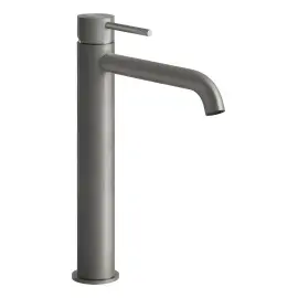 Змішувач для раковини Gessi316 Gessi 54006-239 Steel Brushed — вид на білому тлі