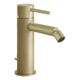 Смеситель для биде Gessi316 Gessi 54007-727 Brass Brushed PVD — вид спереди