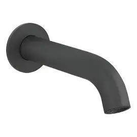 Вилив Gessi316 Gessi 54008-299 Matte Black — вид на білому тлі