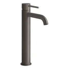 Змішувач для раковини Gessi316 Gessi 54009-707 BLACK METAL BR. PVD — вид на білому тлі