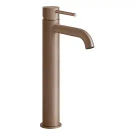 Змішувач для раковини Gessi316 Gessi 54009-708 Copper Brushed PVD — вид на білому тлі