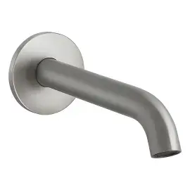 Вилив Gessi316 Gessi 54010-239 Steel Brushed — вид спереду