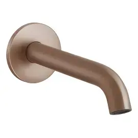 Вилив Gessi316 Gessi 54010-708 Copper Brushed PVD — вид спереду
