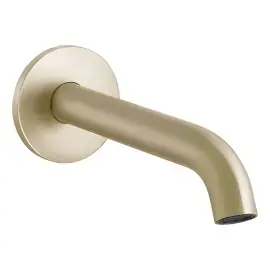 Вилив Gessi316 Gessi 54010-727 Brass Brushed PVD — вид спереду