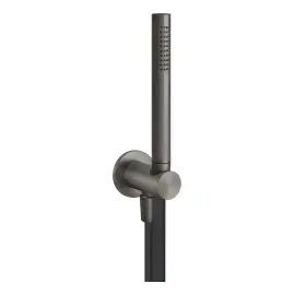 Душовий комплект Gessi316 Gessi 54023-707 BLACK METAL BR. PVD — вид спереду