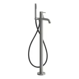 Змішувач для ванни Gessi316 Gessi 54028-239 Steel Brushed — вид згори
