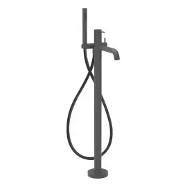 Змішувач для ванни Gessi316 Gessi 54028-299 Matte Black — вид спереду