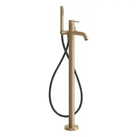Змішувач для ванни Gessi316 Gessi 54028-726 Warm Bronze Br. PVD — вид спереду