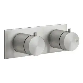 Змішувач для душу Gessi316 Gessi 54034-239 Steel Brushed — вид спереду