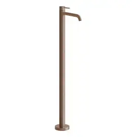 Змішувач для раковини Gessi316 Gessi 54097-708 Copper Brushed PVD — вид на білому тлі