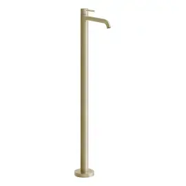 Змішувач для раковини Gessi316 Gessi 54097-727 Brass Brushed PVD — вид на білому тлі