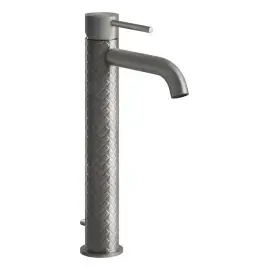 Змішувач для раковини Gessi316 Gessi 54104-239 Steel Brushed — вид спереду