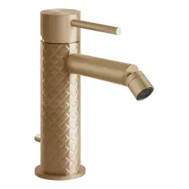 Змішувач для біде Gessi316 Gessi 54107-726 Warm Bronze Br. PVD — вид на білому тлі