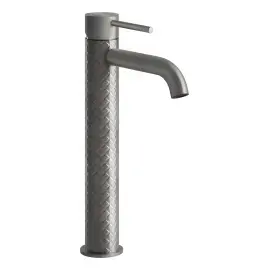 Змішувач для раковини Gessi316 Gessi 54109-239 Steel Brushed — вид спереду