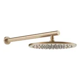 Верхній душ Gessi316 Gessi 54145-726 Warm Bronze Br. PVD — вид на білому тлі