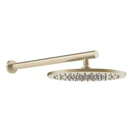 Верхній душ Gessi316 Gessi 54145-727 Brass Brushed PVD — вид спереду