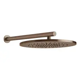 Верхній душ Gessi316 Gessi 54148-708 Copper Brushed PVD — вид на білому тлі