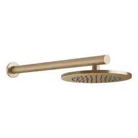 Верхній душ Gessi316 Gessi 54149-726 Warm Bronze Br. PVD — вид спереду