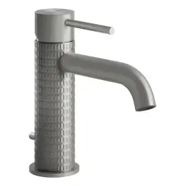 Змішувач для раковини Gessi316 Gessi 54201-239 Steel Brushed — вид спереду