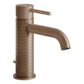 Змішувач для раковини Gessi316 Gessi 54201-708 Copper Brushed PVD — вид спереду
