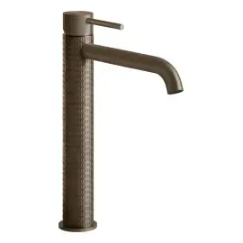 Змішувач для раковини Gessi316 Gessi 54206-761 Coffee Bronze Brushed PVD — вид на білому тлі