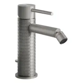 Змішувач для біде Gessi316 Gessi 54207-239 Steel Brushed — вид на білому тлі