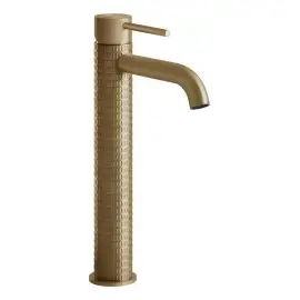 Смеситель для раковины Gessi316 Gessi 54209-726 Warm Bronze Br. PVD — вид спереди