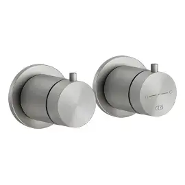 Змішувач для душу Gessi316 Gessi 54236-239 Steel Brushed — вид спереду
