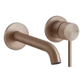 Змішувач для раковини Gessi316 Gessi 54286-708 Copper Brushed PVD — вид спереду