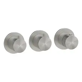 Змішувач для душу Gessi316 Gessi 54334-239 Steel Brushed — вид спереду