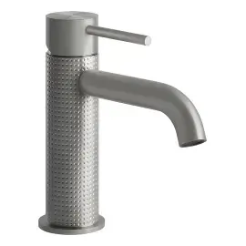 Змішувач для раковини Gessi316 Gessi 54402-239 Steel Brushed — вид спереду