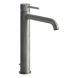 Змішувач для раковини Gessi316 Gessi 54403-239 Steel Brushed — вид спереду
