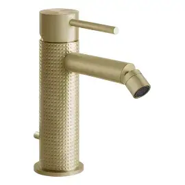 Змішувач для біде Gessi316 Gessi 54407-727 Brass Brushed PVD — вид на білому тлі