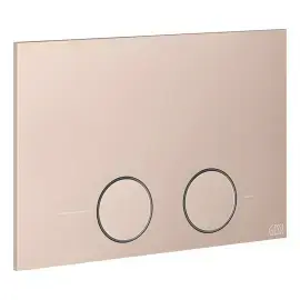 Клавіша змиву Gessi316 Gessi 54617-275 Matte Cipria — вид на білому тлі
