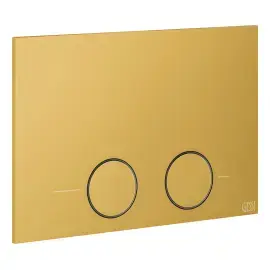 Клавіша змиву Gessi316 Gessi 54617-280 MATTE OCRA — вид на білому тлі
