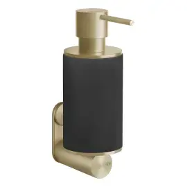 Дозатор для рідкого мила Gessi316 Gessi 54714-727 Brass Brushed PVD — вид на білому тлі