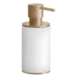Дозатор для рідкого мила Gessi316 Gessi 54737-726 Warm Bronze Br. PVD — вид на білому тлі