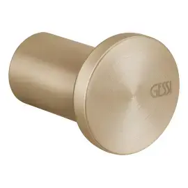 Гачок Gessi316 Gessi 54821-726 Warm Bronze Br. PVD — вид на білому тлі
