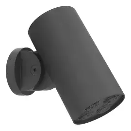 Верхній душ Gessi316 Gessi 57201-299 Matte Black — вид на білому тлі