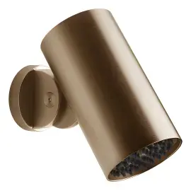Верхній душ Gessi316 Gessi 57203-726 Warm Bronze Br. PVD — вид спереду