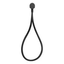 Душовий комплект Hi-fi Gessi 63199-706 Black Metal PVD — вид спереду