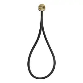 Душовий комплект Hi-fi Gessi 63199-727 Brass Brushed PVD — вид спереду