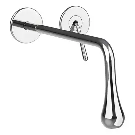 Змішувач для раковини Goccia Gessi 33090-031 Chrome — вид на білому тлі